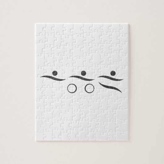 トライアスロンのユニークなギフト ジグソーパズル (縦)