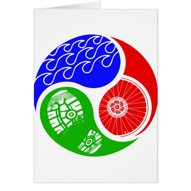 トライアスロンの三陰陽 (正面)