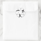 トライアスロンの人 ラウンドシール (バッグ)