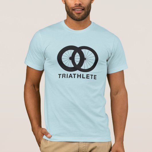 トライアスロンの競争のTriathlete Tシャツ (正面)