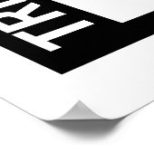 トライアスロンはすべての人に対してE評価 ポスター (角)