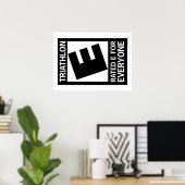 トライアスロンはすべての人に対してE評価 ポスター (ホームオフィス)