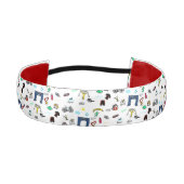 トライアスロンはヘッドバンドを落書きします アスレチックヘッドバンド (正面)