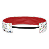 トライアスロンはヘッドバンドを落書きします アスレチックヘッドバンド (裏面)