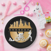 トライアスロンアーバン&ライフスタイル ペーパープレート (パーティー)