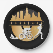 トライアスロンアーバン&ライフスタイル ペーパープレート (正面)