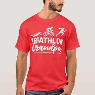 トライアスロングランドパレーススポーツスイミングサイクリングルーン Tシャツ