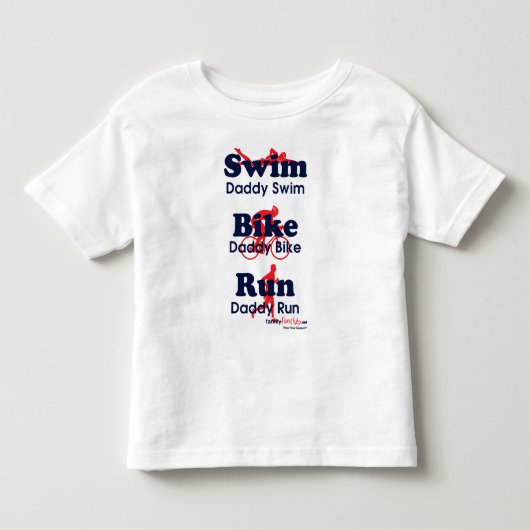 トライアスロンジェームス-チームGuynes トドラーTシャツ (正面)