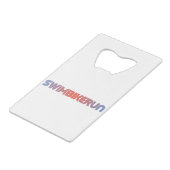 トライアスロンデザイン クレジットカード栓抜き (裏面アングル)