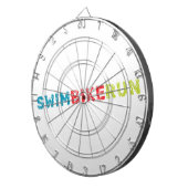 トライアスロンデザイン ダーツボード (正面右)