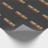 トライアスロンハートビートスイミングサイクリングランニングズアテル ラッピングペーパー (角)