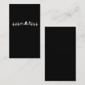 トライアスロンハートビートスポーツマン·バイク·ス走イム·アスレット 名刺 (正面/裏面)