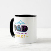 トライアスロンパパ、通常のパパがマグクールのように マグカップ (正面左)