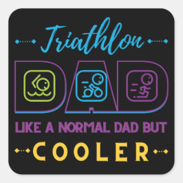 トライアスロンパパ、通常のパパのように スクエアシール