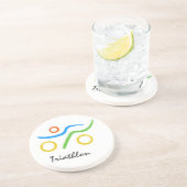 トライアスロンロゴ コースター (側面)