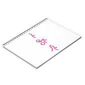 トライアスロンロゴ ノートブック (左側)