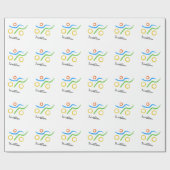 トライアスロンロゴ ラッピングペーパー (フラット)