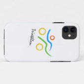 トライアスロンロゴ Case-Mate iPhoneケース (裏面(横))