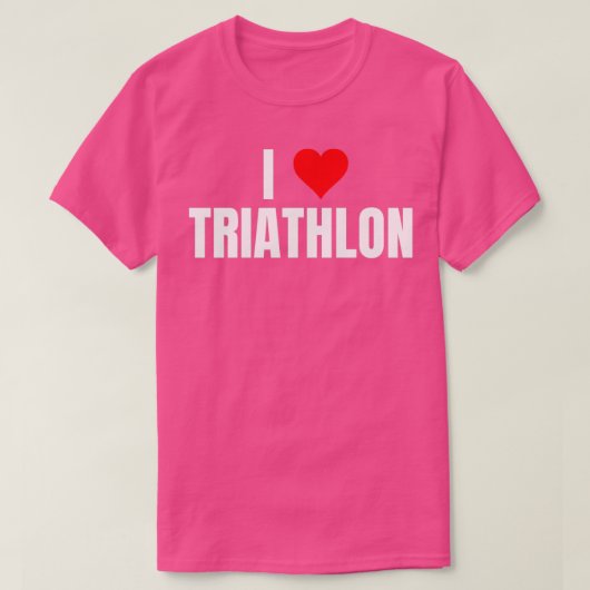 トライアスロン大好き5 Tシャツ (デザイン正面)
