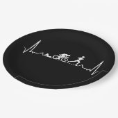 トライアスロン心拍 ペーパープレート (アングル)