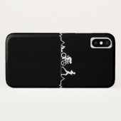 トライアスロン心拍 Case-Mate iPhoneケース (裏面(横))