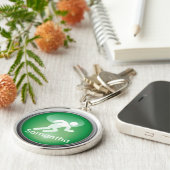 トライアスロン操業によってカスタマイズKeychain キーホルダー (側面)