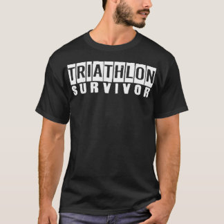 トライアスロン生存者1 Tシャツ