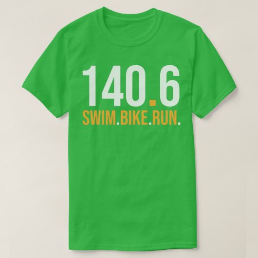トライアスロン選手ギフトアイディア6 Tシャツ (デザイン正面)