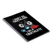 トライアスロン選手 ノートブック (右側)