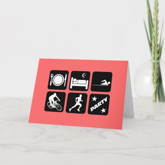 トライアスロン カード (正面)