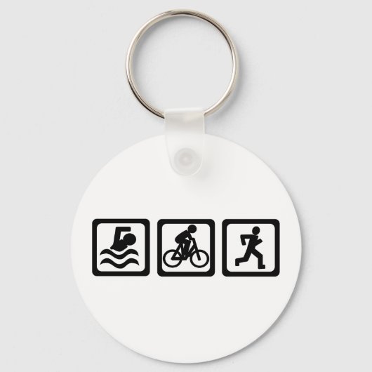 トライアスロン キーホルダー (正面)