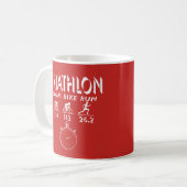 トライアスロン コーヒーマグカップ (正面左)