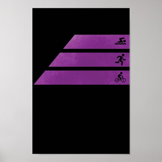 トライアスロン・シュウィメンローフェン素晴らしいファレン ポスター (正面)