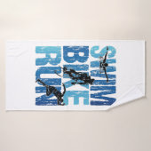 トライアスロン – スイムバイ走 バスタオル (バスタオル)