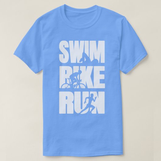 トライアスロン・トライアスレット Tシャツ (デザイン正面)