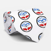 トライアスロン・フリークのロゴ ネクタイ (ロール)