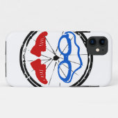 トライアスロン・フリークのロゴ Case-Mate iPhoneケース (裏面(横))