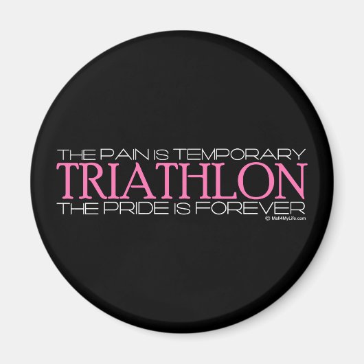 トライアスロン – プライドは永遠 マグネット (正面)