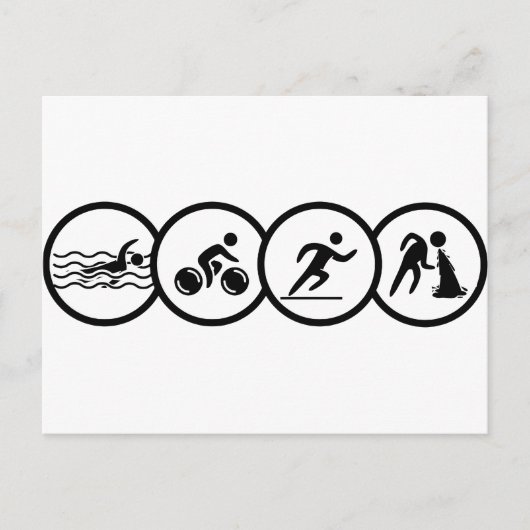 トライアスロン ポストカード (正面)