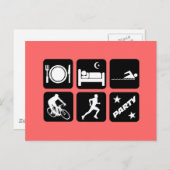 トライアスロン ポストカード (正面/裏面)