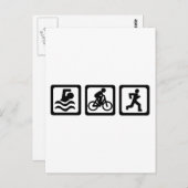 トライアスロン ポストカード (正面/裏面)