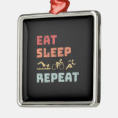 トライアスロン メタルオーナメント (左)