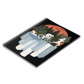 トライアスロン、素晴らしい自然 ノートブック (左側)