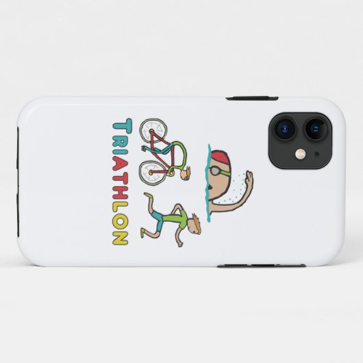トライアスロン Case-Mate iPhoneケース (裏面(横))