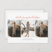 トライアド卒業発表はがき ポストカード (正面/裏面)