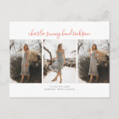 トライアド卒業発表はがき ポストカード (正面)