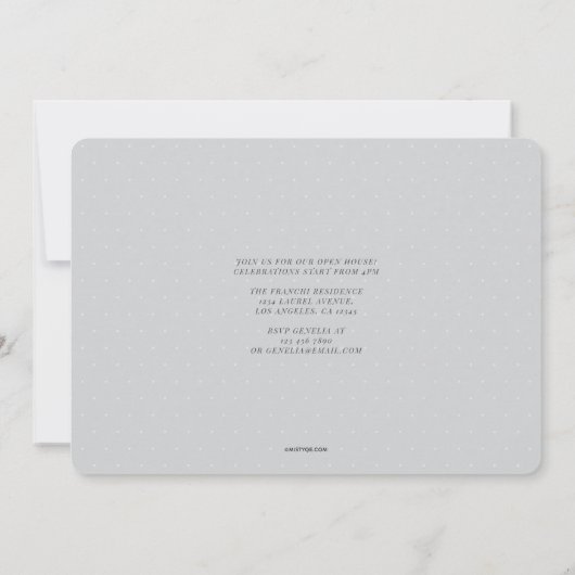 トライアド卒業発表 招待状 (裏面)