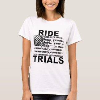 トライアル自転車乗り試験自転車 Tシャツ