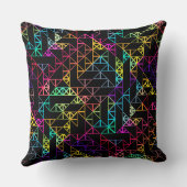 トライアングルアート1 Pillows クッション (裏面)