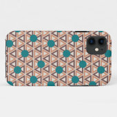 トライアングルキルトiPhone/iPadケース Case-Mate iPhoneケース (裏面(横))